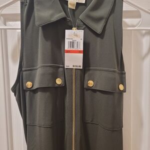 Michael Kors Jumper Olive Green Xs